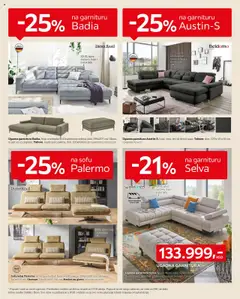Lesnina XXXL dnevne sobe - pregled Lesnina XXXL kataloga - važi od 13.10.2025 | Strana: 4 | Proizvode: Sofa, Ugaona garnitura