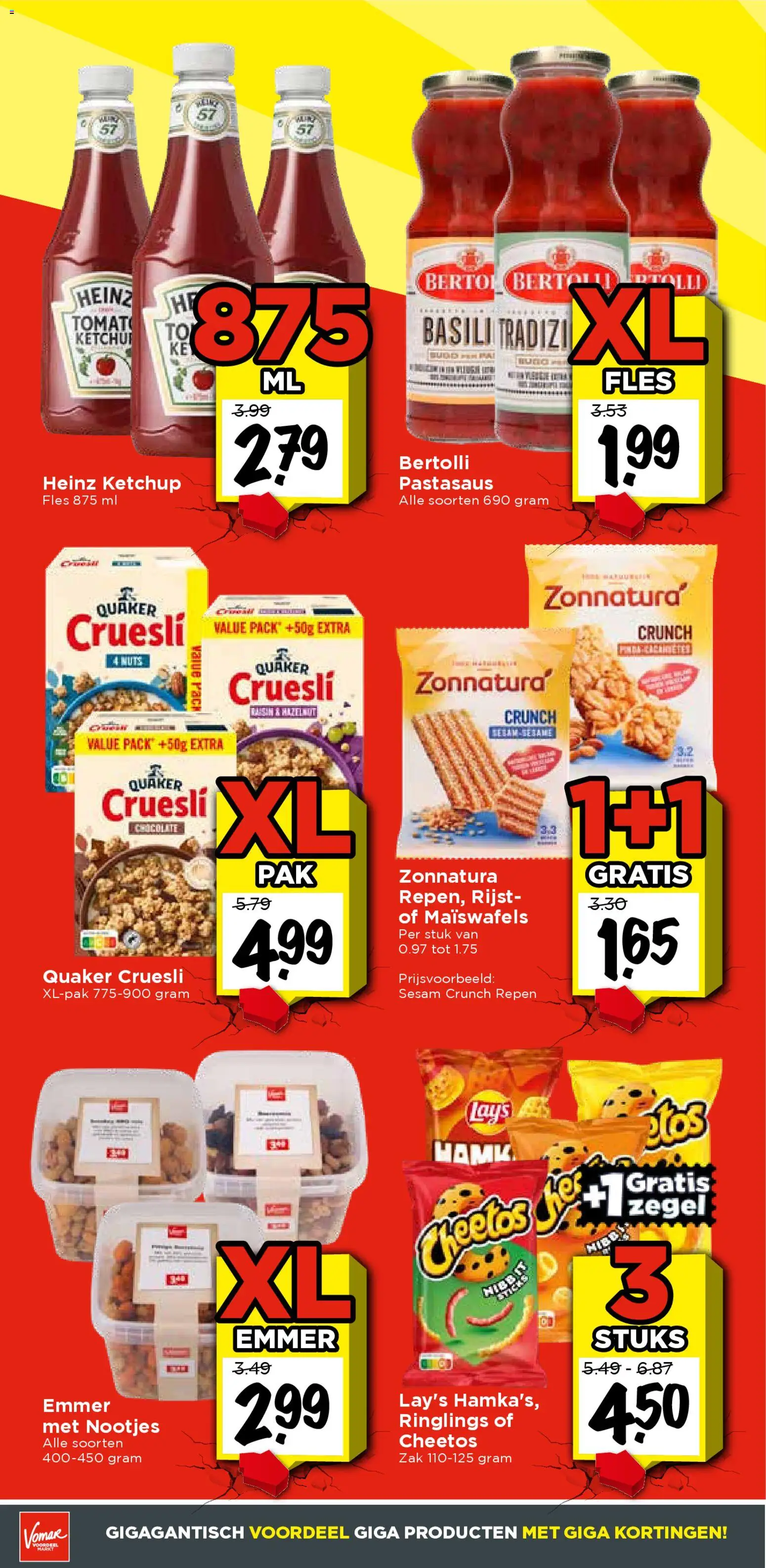 {H1} | Pagina: 8 | Producten: Rijst, Ketchup, Fles, Cheetos