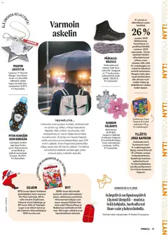 K-Citymarket-mainoslehti voimassa 05.11.2025 alkaen | Sivu: 11 | Tuotteet: Kalenteri, Voi, Karkit, Legot