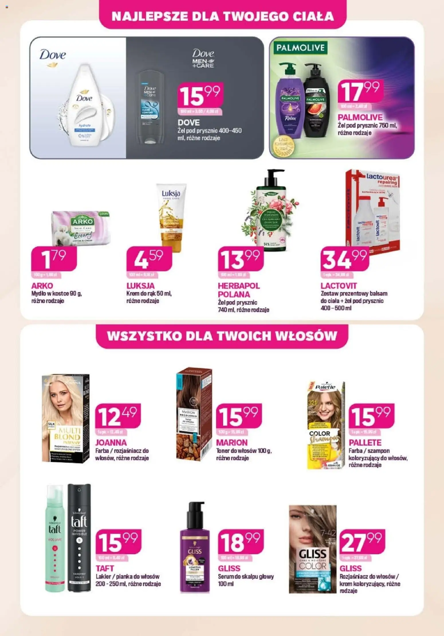 Koliber Gazetka od 10.12.2025 | Strona: 5 | Produkty: Prysznic, Szampon, Krem do rąk, Mydło