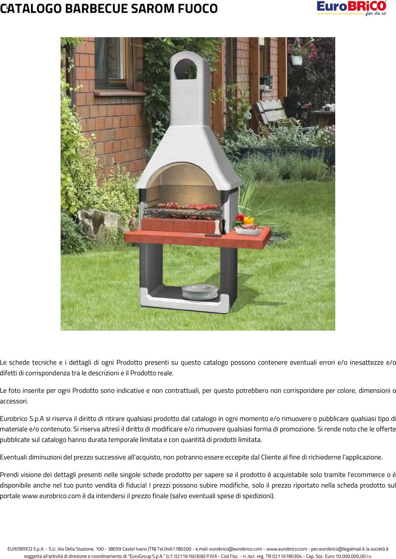 Volantino Eurobrico del 23.07.2025 | Pagina: 10 | Prodotti: Barbecue