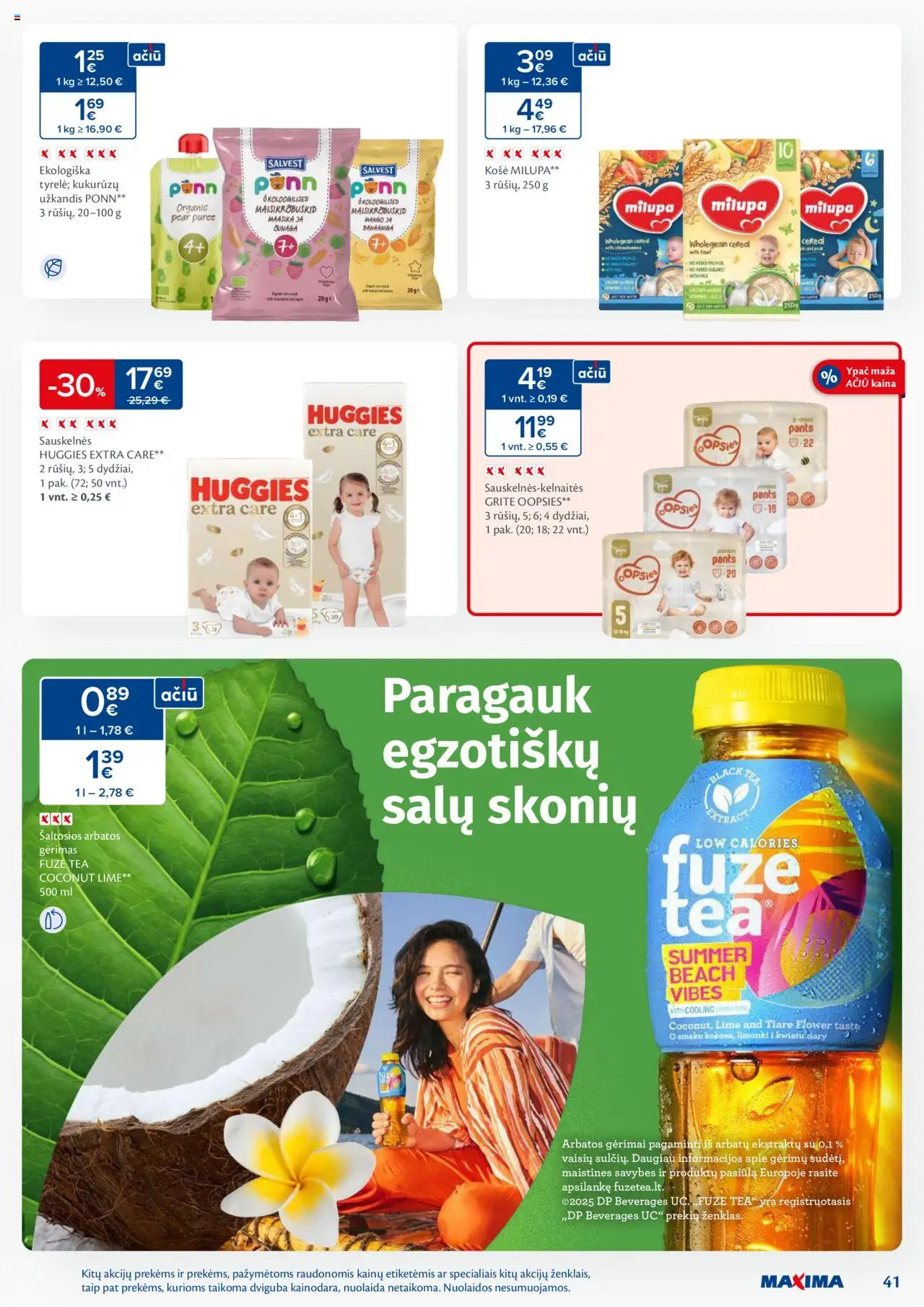 MAXIMA leidinys│galioja nuo 17.06.2025 | Puslapis: 41 | Prekių: Košė