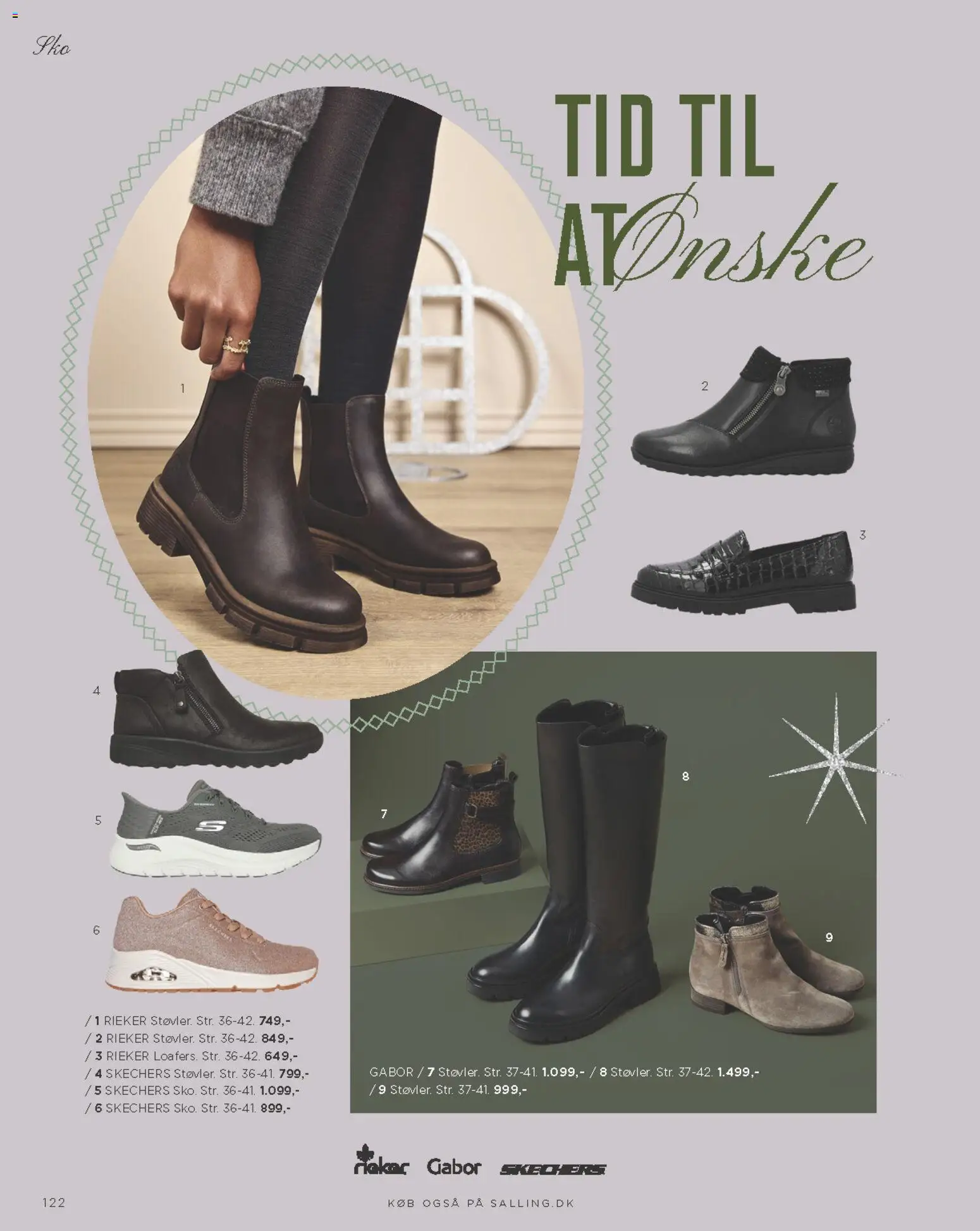 Salling tilbudsavis – gyldig fra 01.11.2025 | Side: 122 | Produkter: Hjemmesko