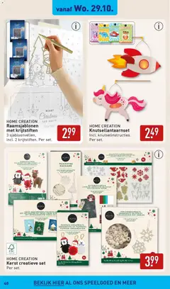 Aldi - Folder week 44 - Voorbeeld van een folder van Aldi, geldig van 27.10.2025 | Pagina: 40 | Producten: Papier