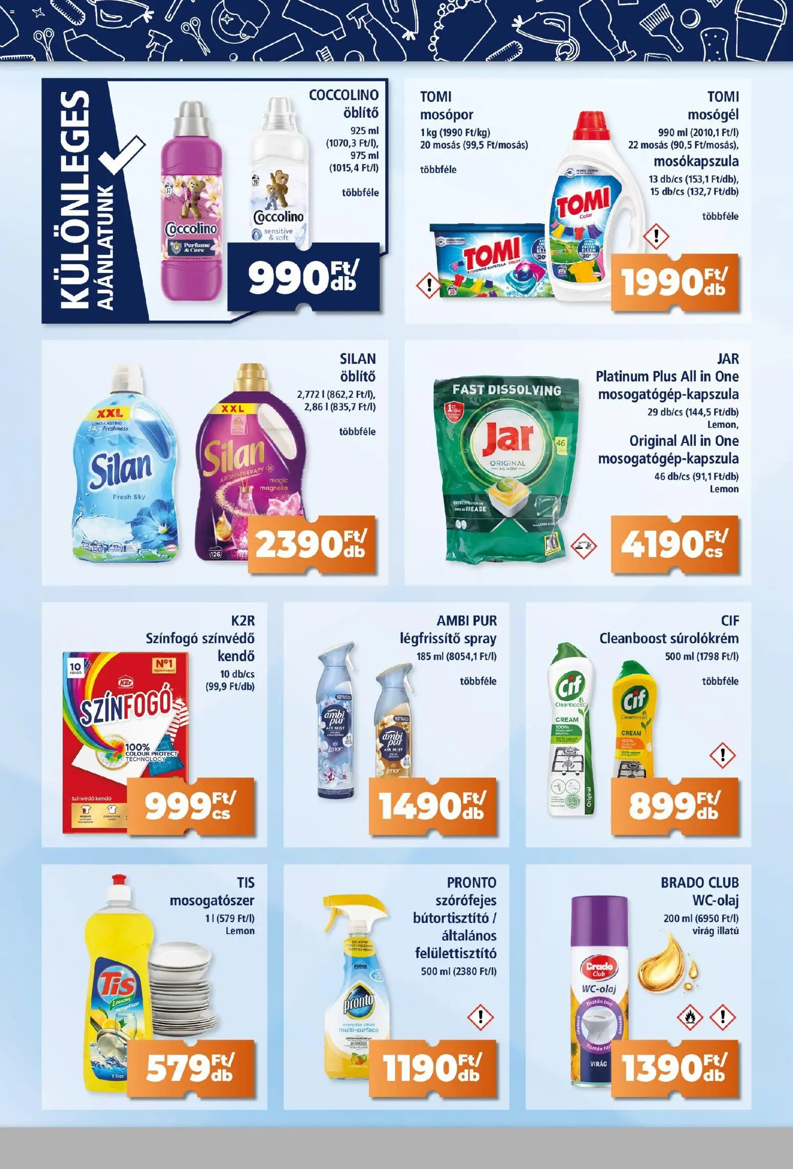 Goods Market akciós ujság - amely érvényes a következő dátumtól: 19.02.2026 | Oldal: 2 | Termékek: Kendő, Öv, Mosókapszula, Légfrissítő