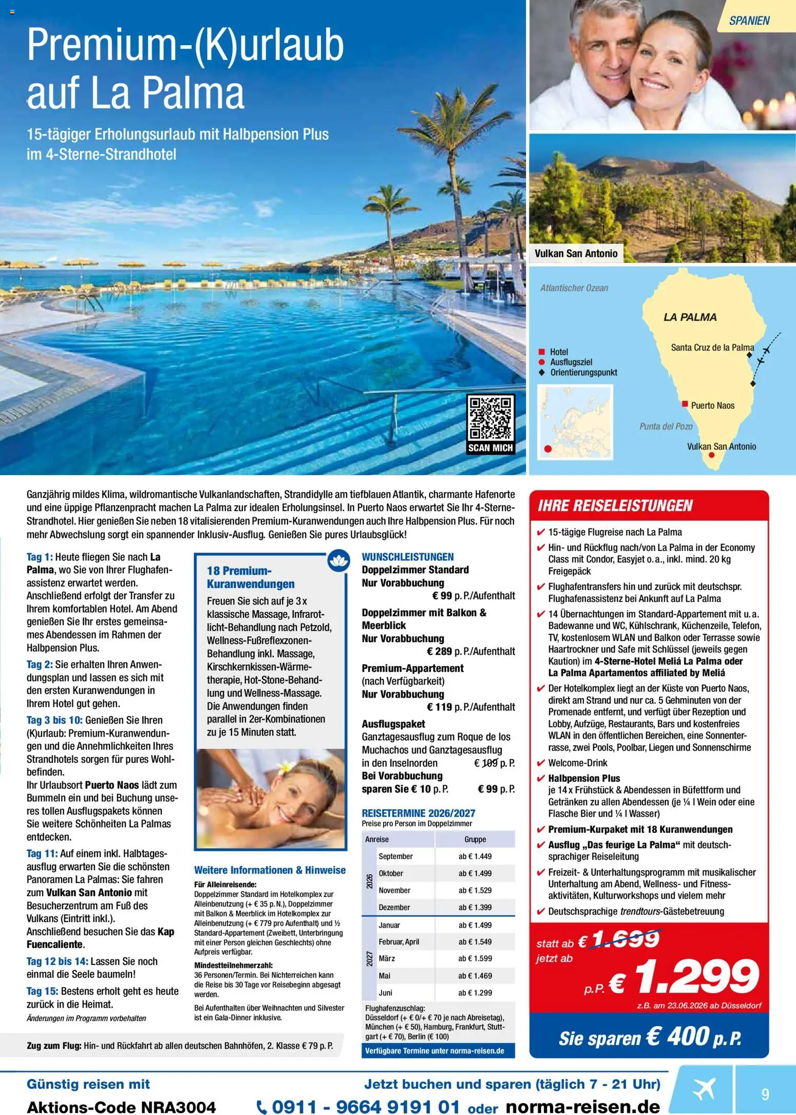 Norma Resien – gültig ab 01.04.2026 | Seite: 9 | Produkte: Haartrockner, Wasser, Wein, Uhr