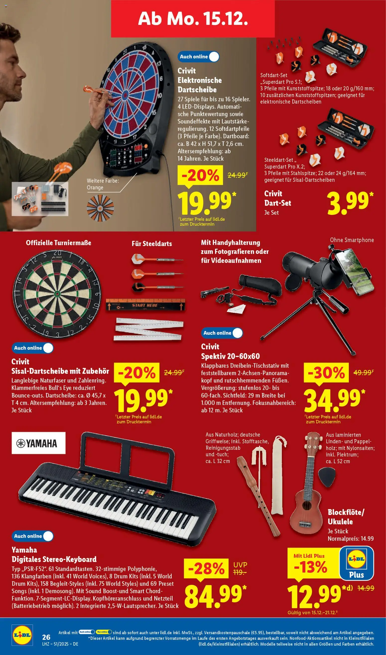 Lidl Prospekt Uffenheim – gültig ab 15.12.2025 | Seite: 42 | Produkte: Netzteil, Smartphone