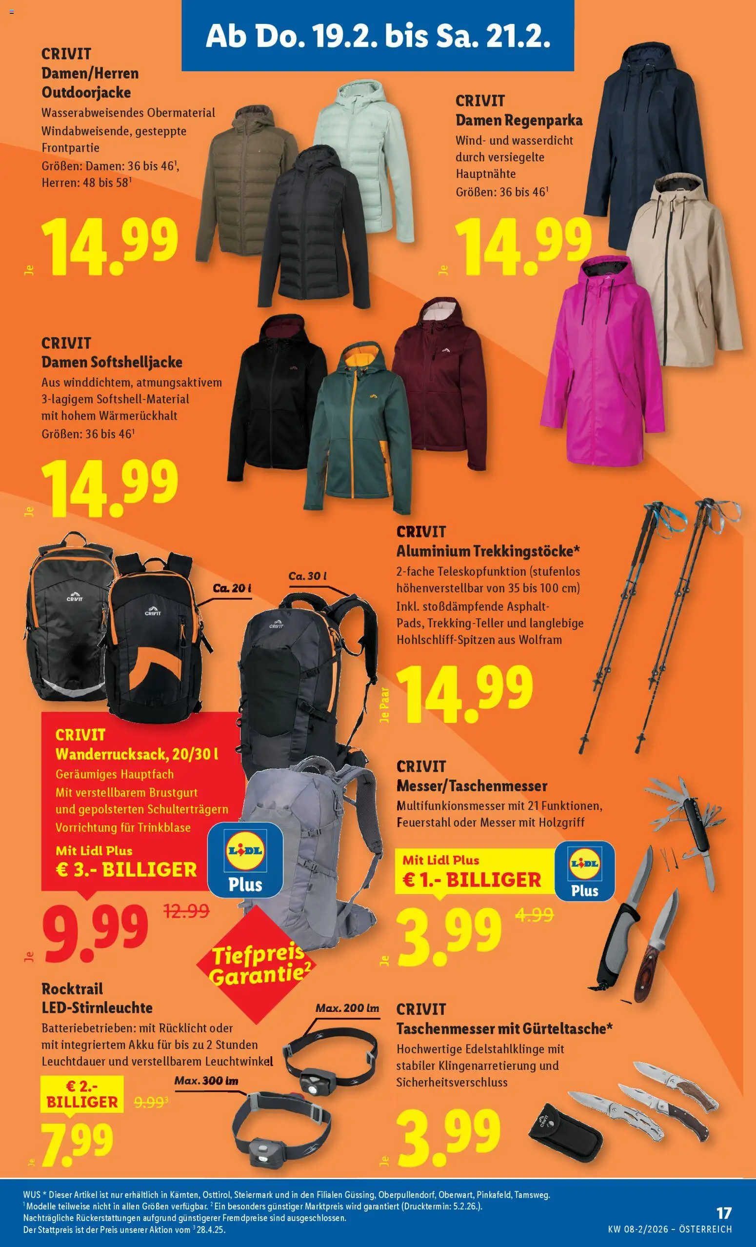 Lidl Flugblatt - Oberpullendorf, Güssing, Oberwart gültig ab 19.02.2026 | Seite: 19