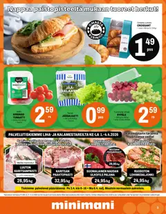 Minimani-mainoslehti voimassa 31.03.2026 alkaen | Sivu: 3 | Tuotteet: Kirsikkatomaatti
