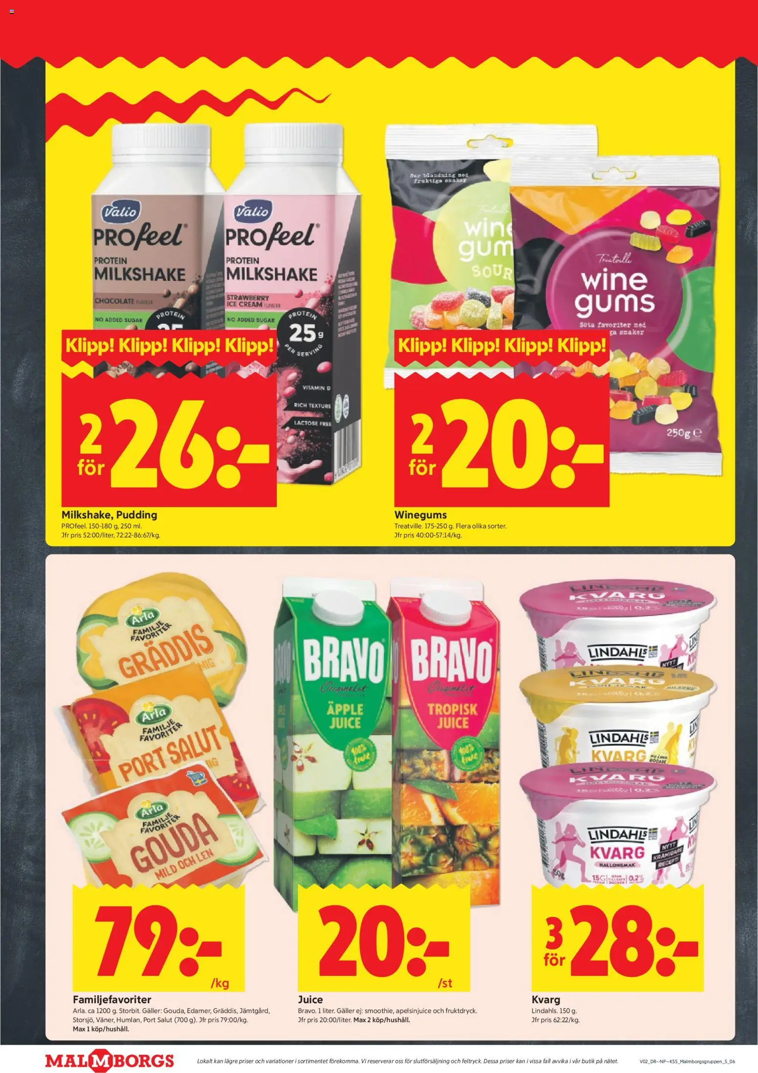 ICA Kvantum reklamblad aktuell från 05.01.2026 | Sida: 6 | Produkter: Galler, Juice, Äpple, Kvarg