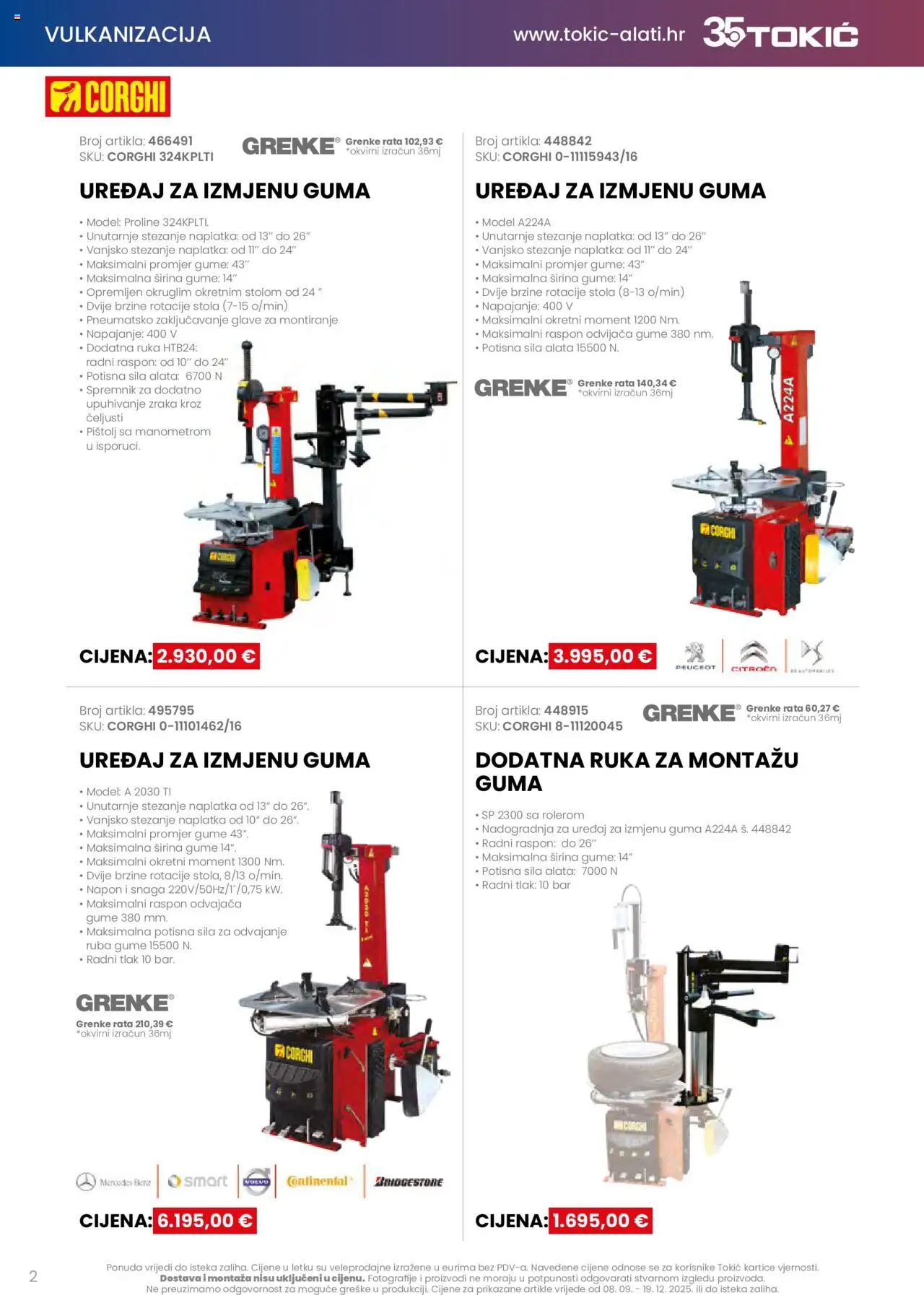 Tokić katalog | vrijedi od 08.09.2025 | Stranica: 2