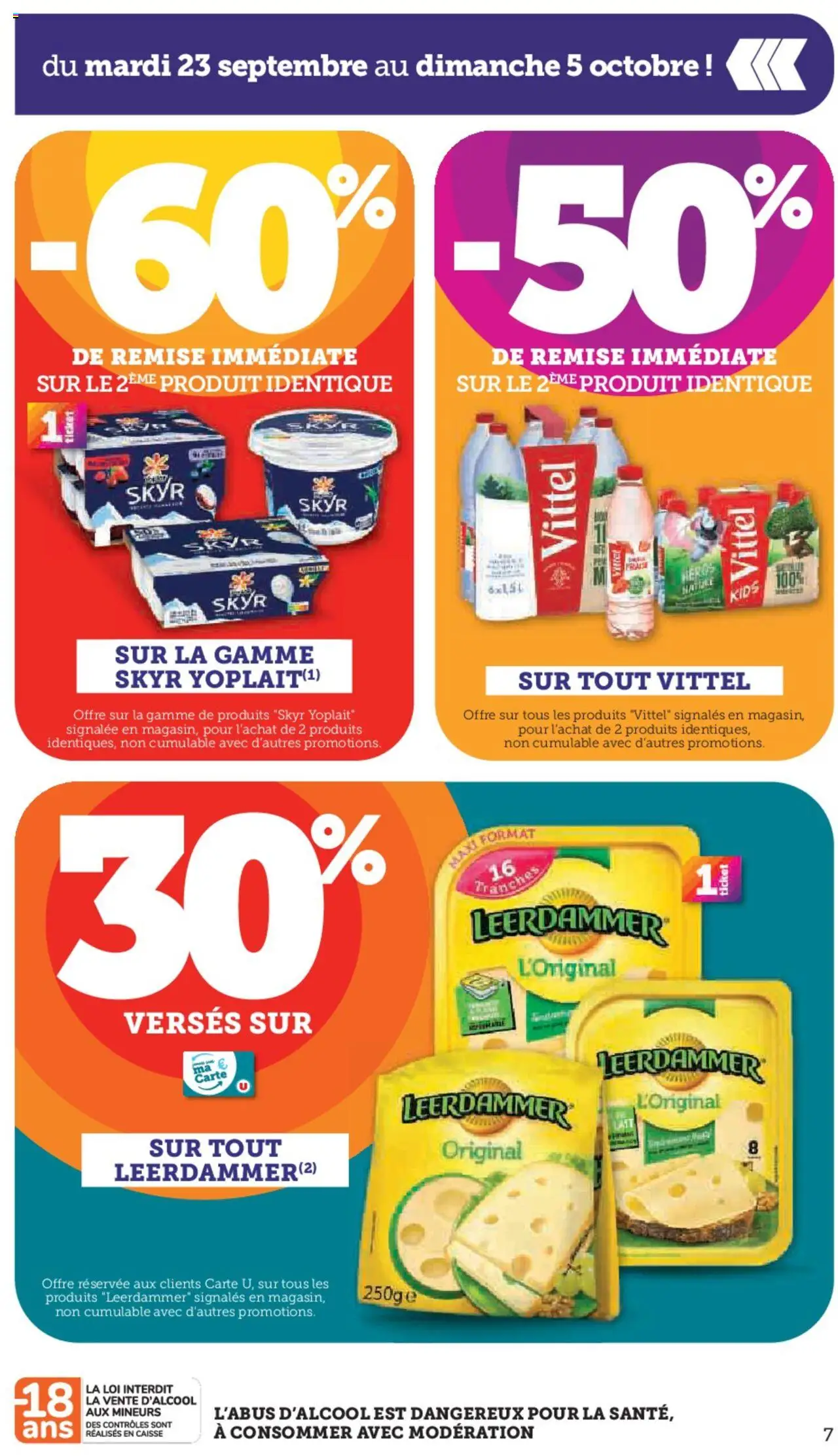  | Page: 7 | Produits: Vittel, Lait, Skyr