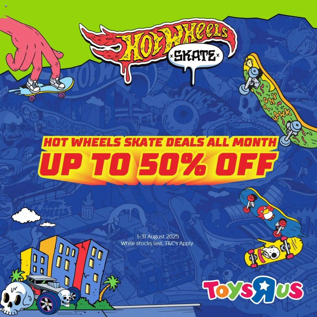 Toys R Us Hot Wheels Month │ valid from 01.08.2025 | Page: 1