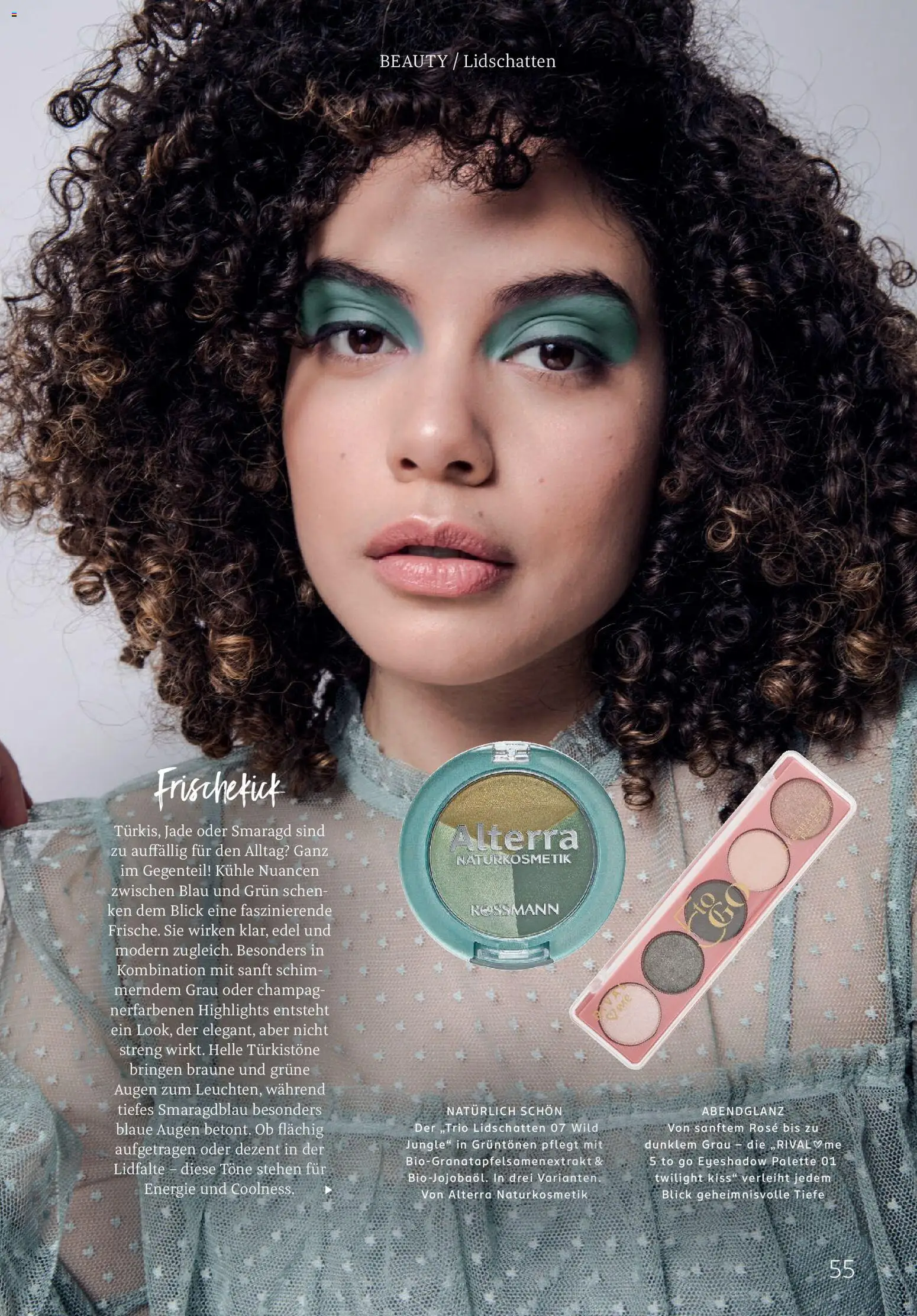 Rossmann Centaur – gültig ab 01.01.2026 | Seite: 55 | Produkte: Lidschatten