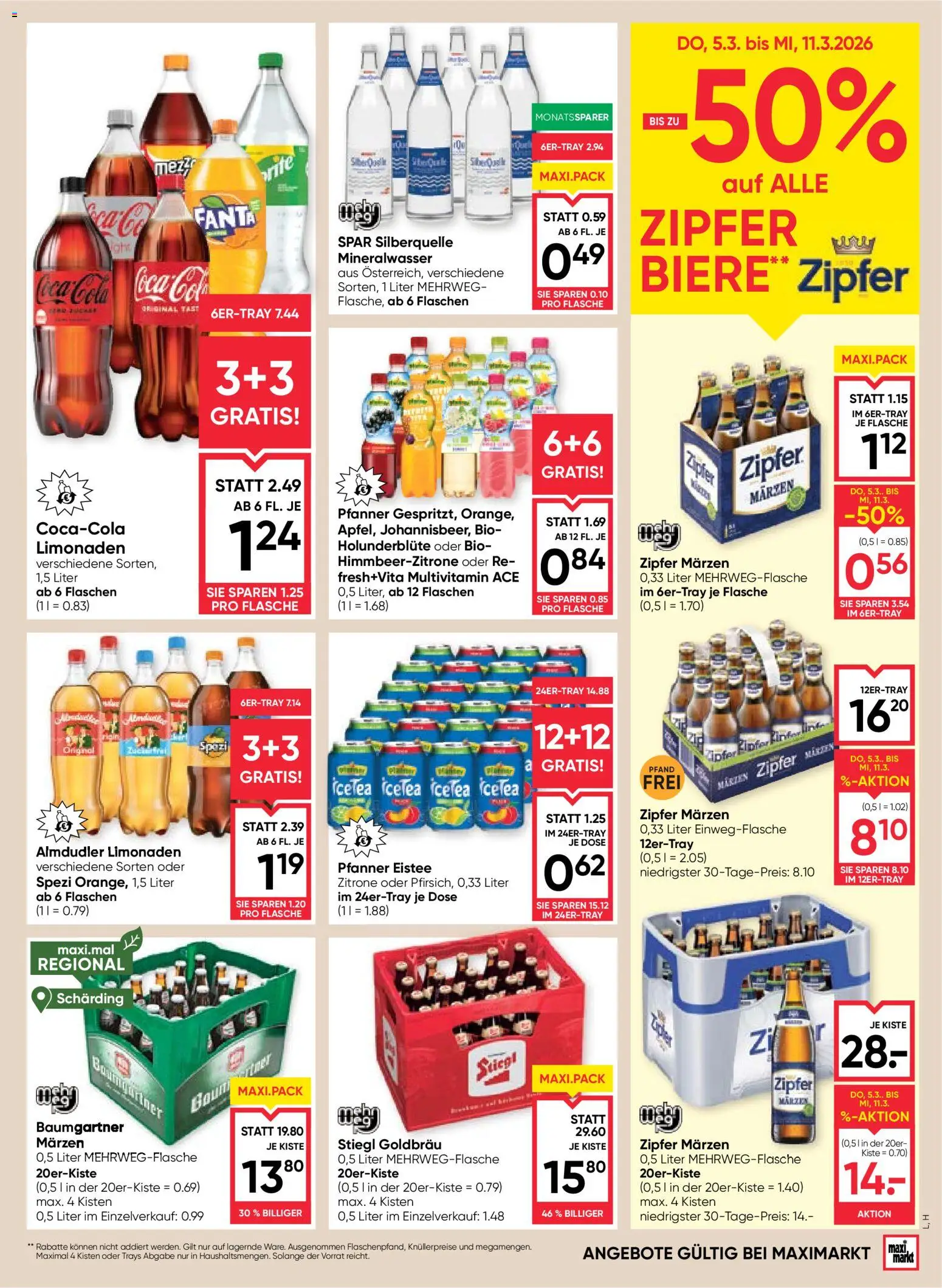 Maximarkt Flugblatt gültig ab 05.03.2026 | Seite: 13 | Produkte: Zitrone, Papier blanc