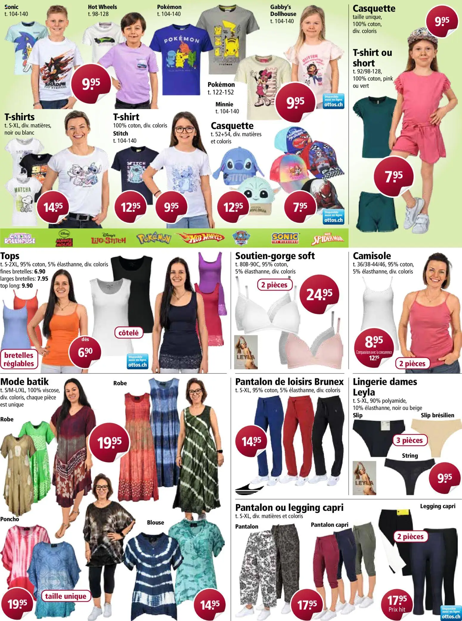 Otto's Aktionen FR – gültig ab 25.03.2026 | Seite: 10 | Produkte: String, Slip, Top, Poncho