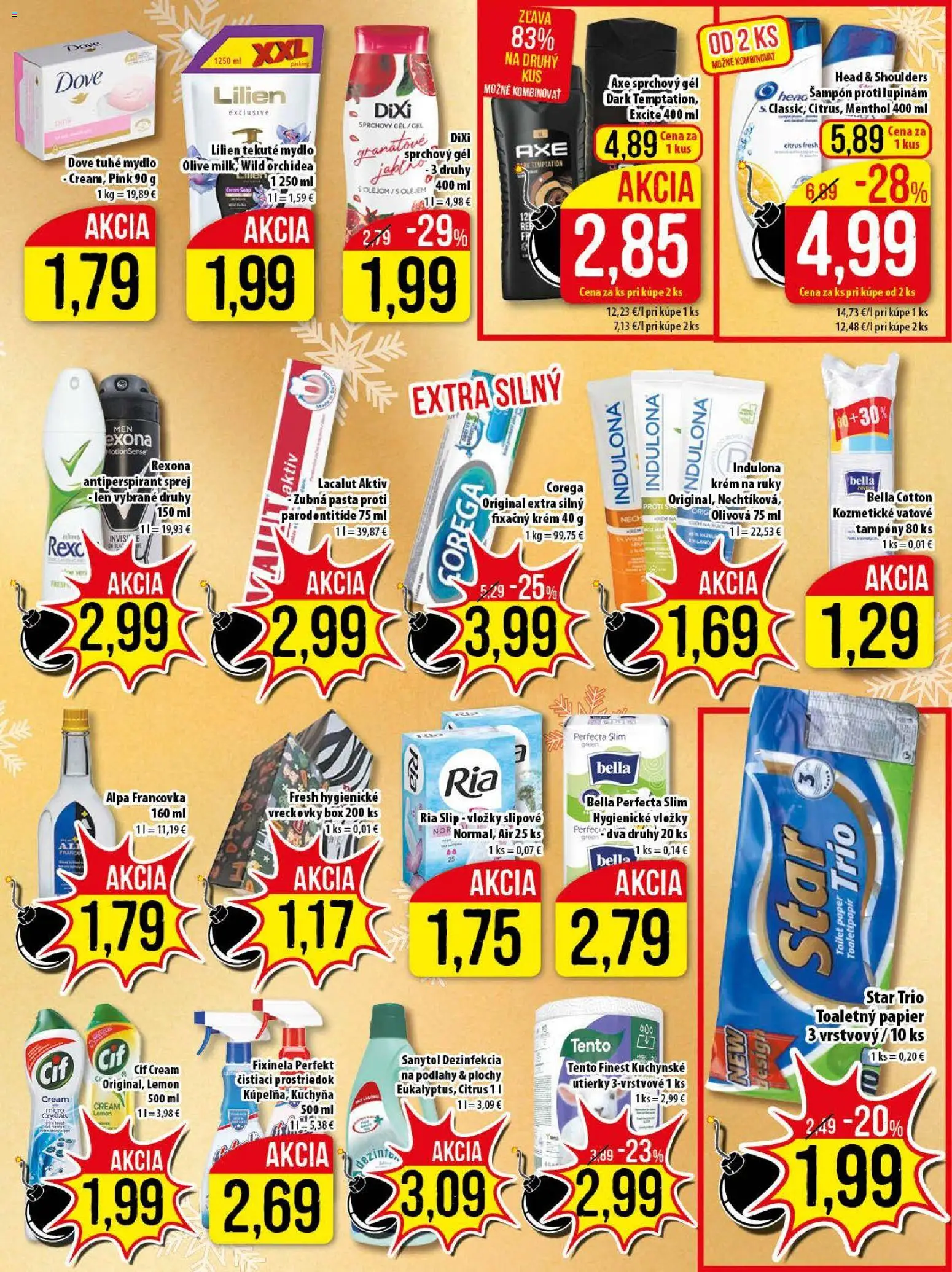 Nové Klas akcie – leták je platný od 08.12.2025 | Strana: 22 | Produkty: Kuchyňa, Antiperspirant, Orchidea, Head & Shoulders