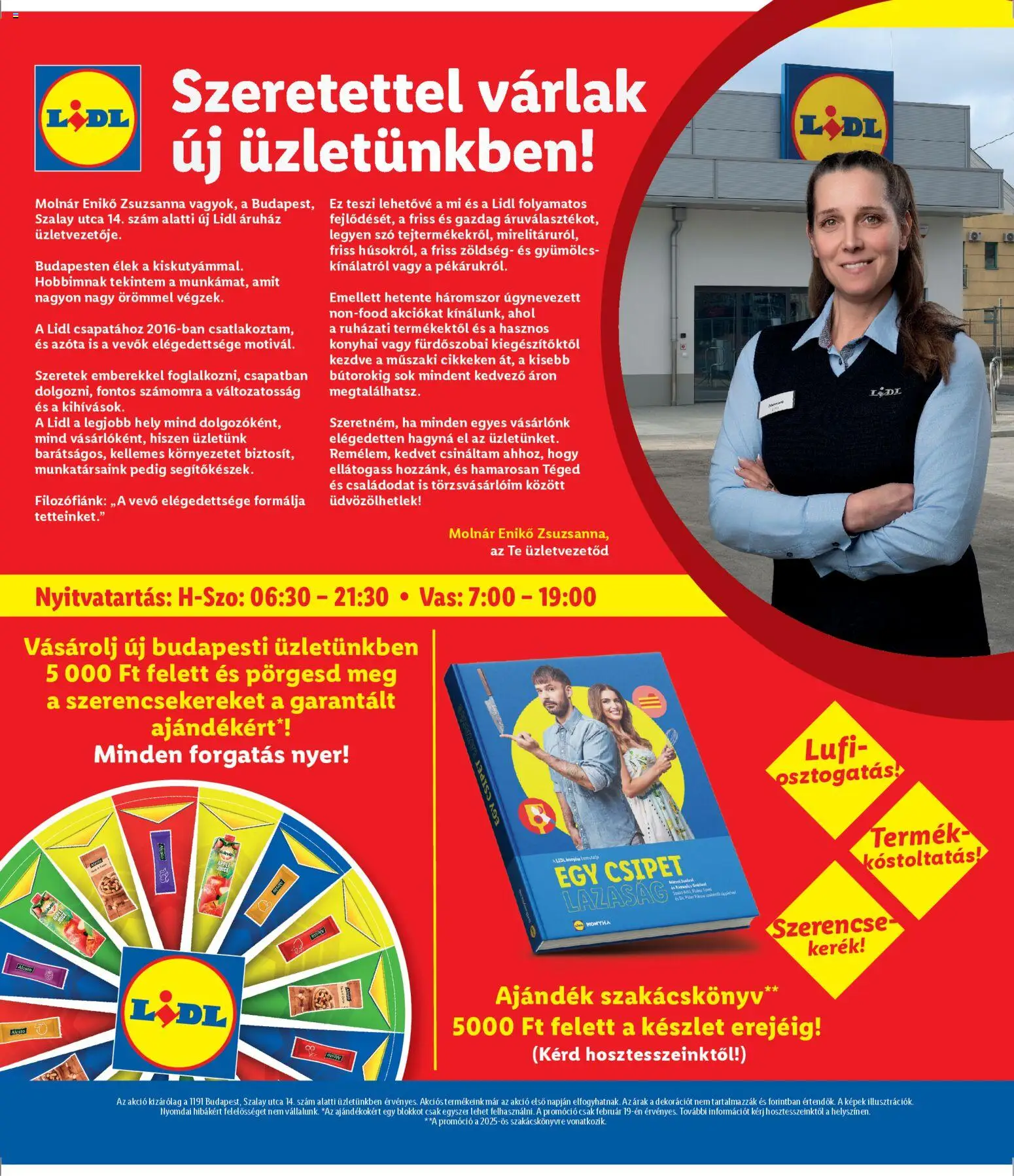 Lidl akciós ujság - amely érvényes a következő dátumtól: 19.02.2026 | Oldal: 8 | Termékek: Gyümölcs, Zöldség