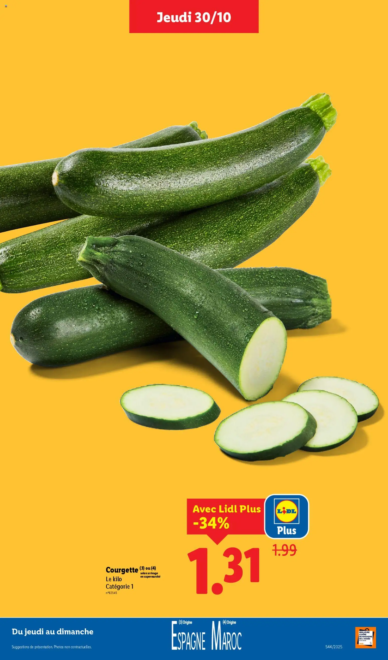 {H1} | Page: 5 | Produits: Courgette