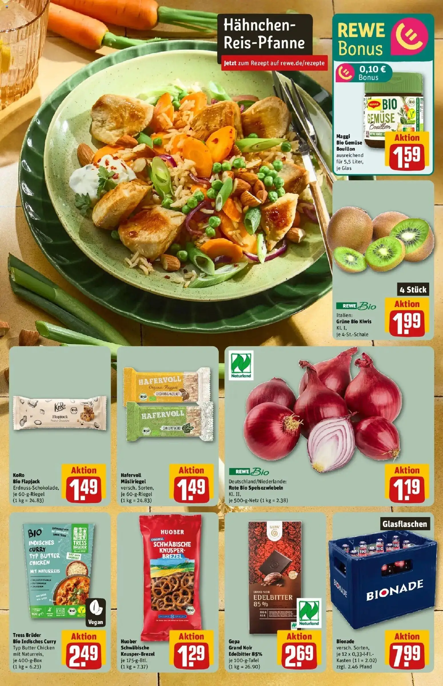 Rewe Prospekt Heppenheim	 – gültig ab 09.03.2026 | Seite: 5 | Produkte: Maggi, Bionade, Gemüse, Kiwi