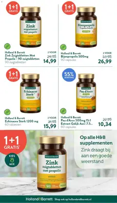 Holland & Barrett - Folder - Voorbeeld van een folder van Holland & Barrett, geldig van 10.11.2025 | Pagina: 11 | Producten: Pan, Supplementen, Vitamine C, Zuigtabletten