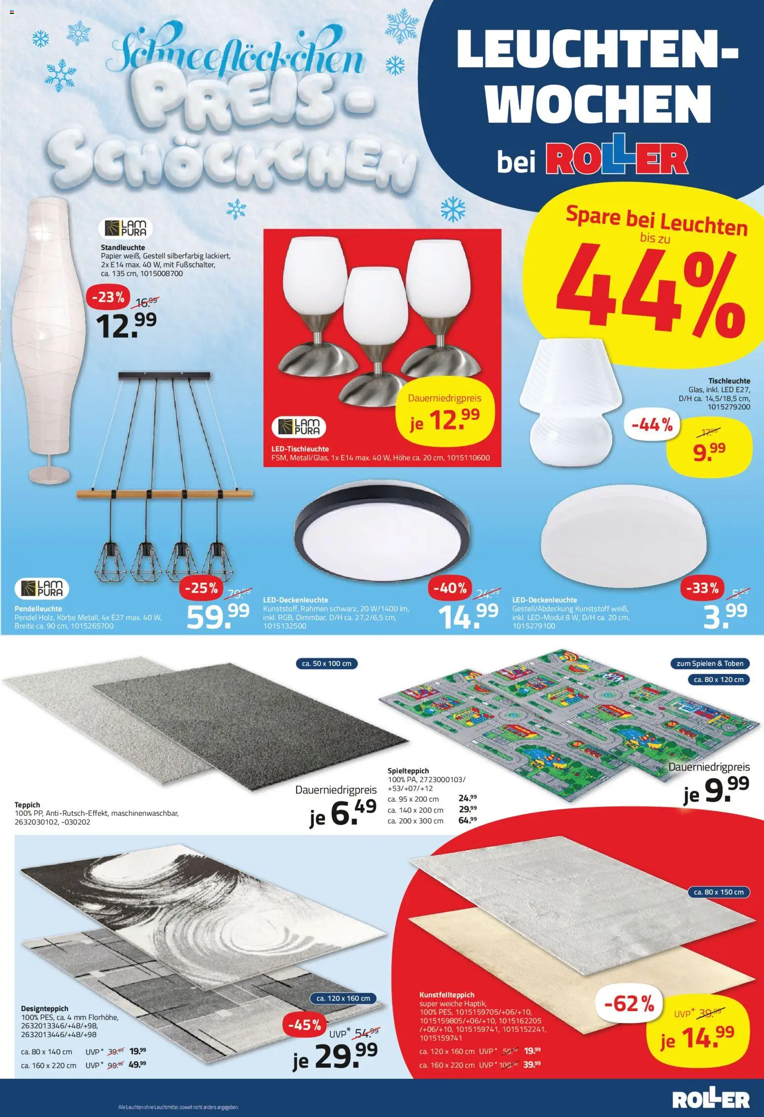 Roller Prospekt 	 – gültig ab 28.12.2025 | Seite: 15 | Produkte: Teppich