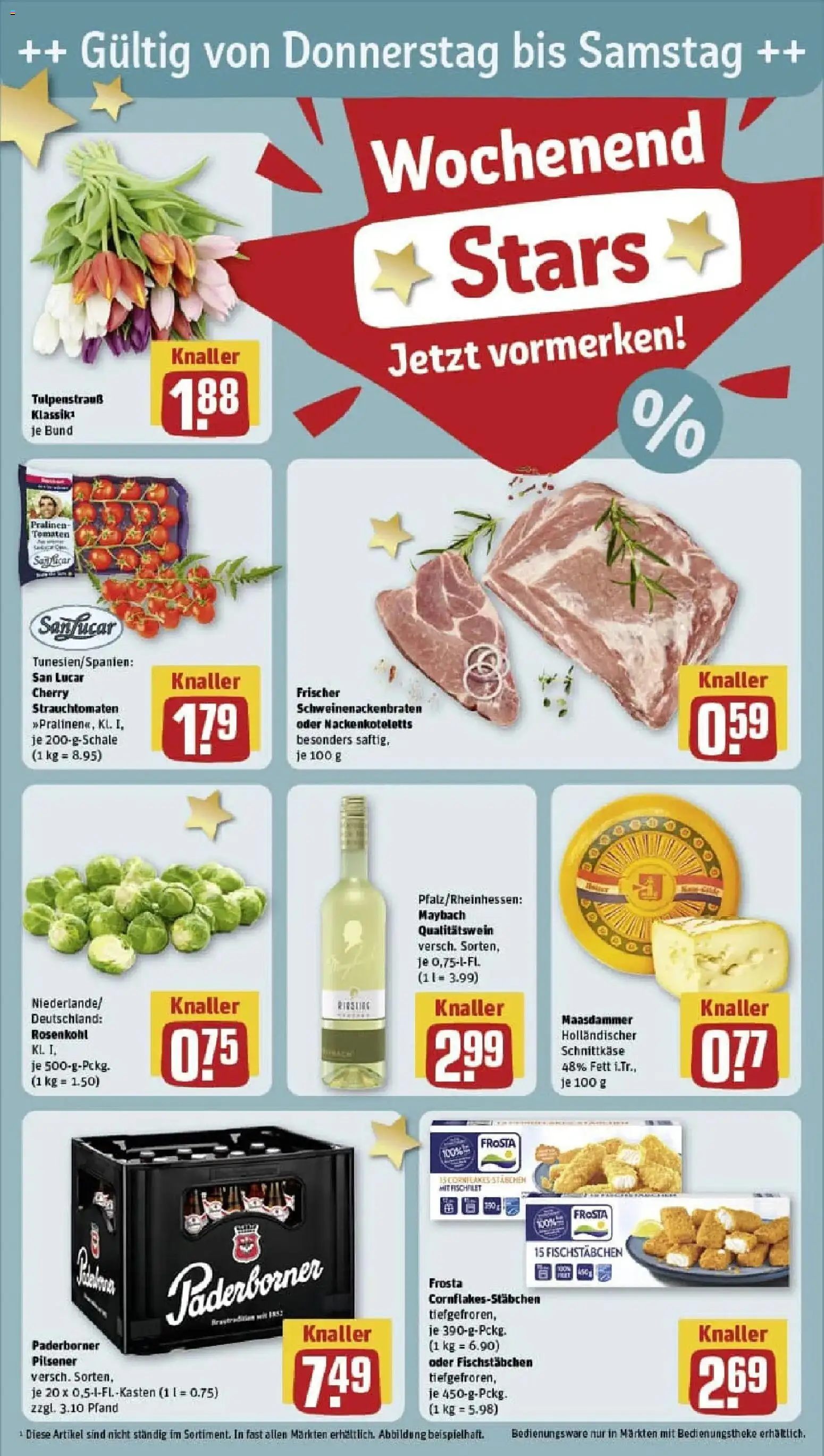 Rewe prospekt Velbert	 – gültig ab 26.01.2026 | Seite: 25 | Produkte: Tomaten, Frosta, Fischstabchen
