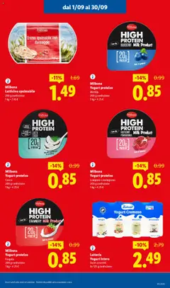 Volantino Lidl del 28.08.2025 | Pagina: 3 | Prodotti: Crema, Lampone, Cocco, Stracciatella