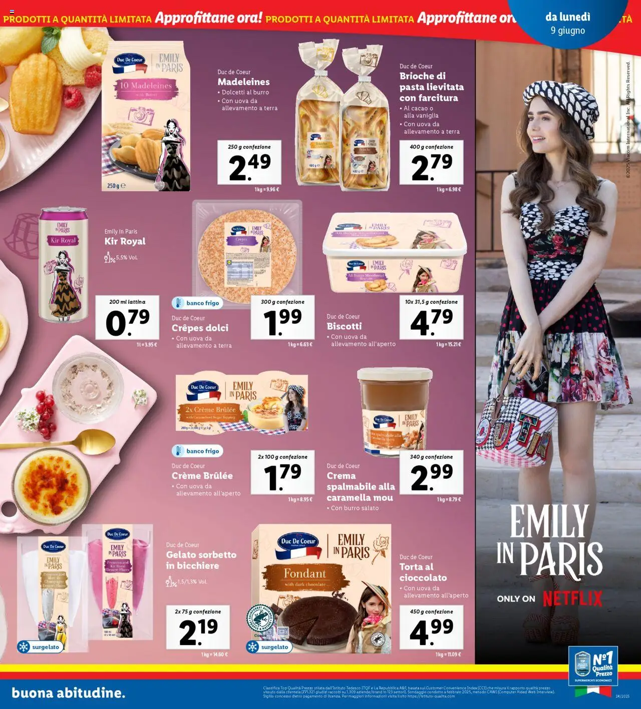 Volantino Lidl del 09.06.2025 | Pagina: 19 | Prodotti: Cioccolato, Gelato, Sorbetto, Computer