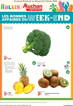 Auchan - Les bons plans du week-end dans votre super ! - Voorbeeld van een folder van Auchan, geldig van 29.01.2026