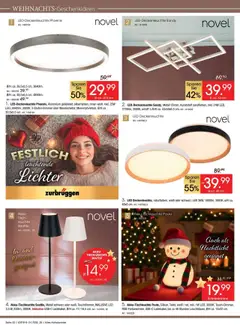 Zurbrüggen - Zurbrüggen: feiert Weihnachten ab 10.10.2025 gültig | Seite: 22 | Produkte: Tisch, Nachtlicht