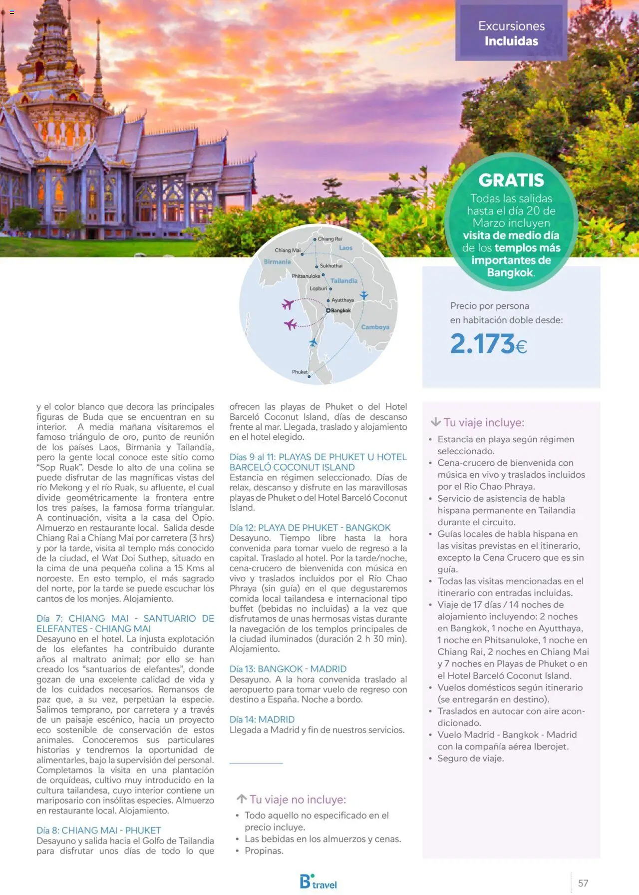 B the travel brand Asia 2025 │ válido desde el 15.11.2024 | Página: 57 | Productos: Navegación