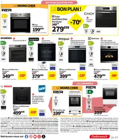 Conforama - Prévisualisation de Conforama catalogue valide à partir de 23.12.2025 | Page: 37 | Produits: Four électrique, Barbecue, Four, Porte