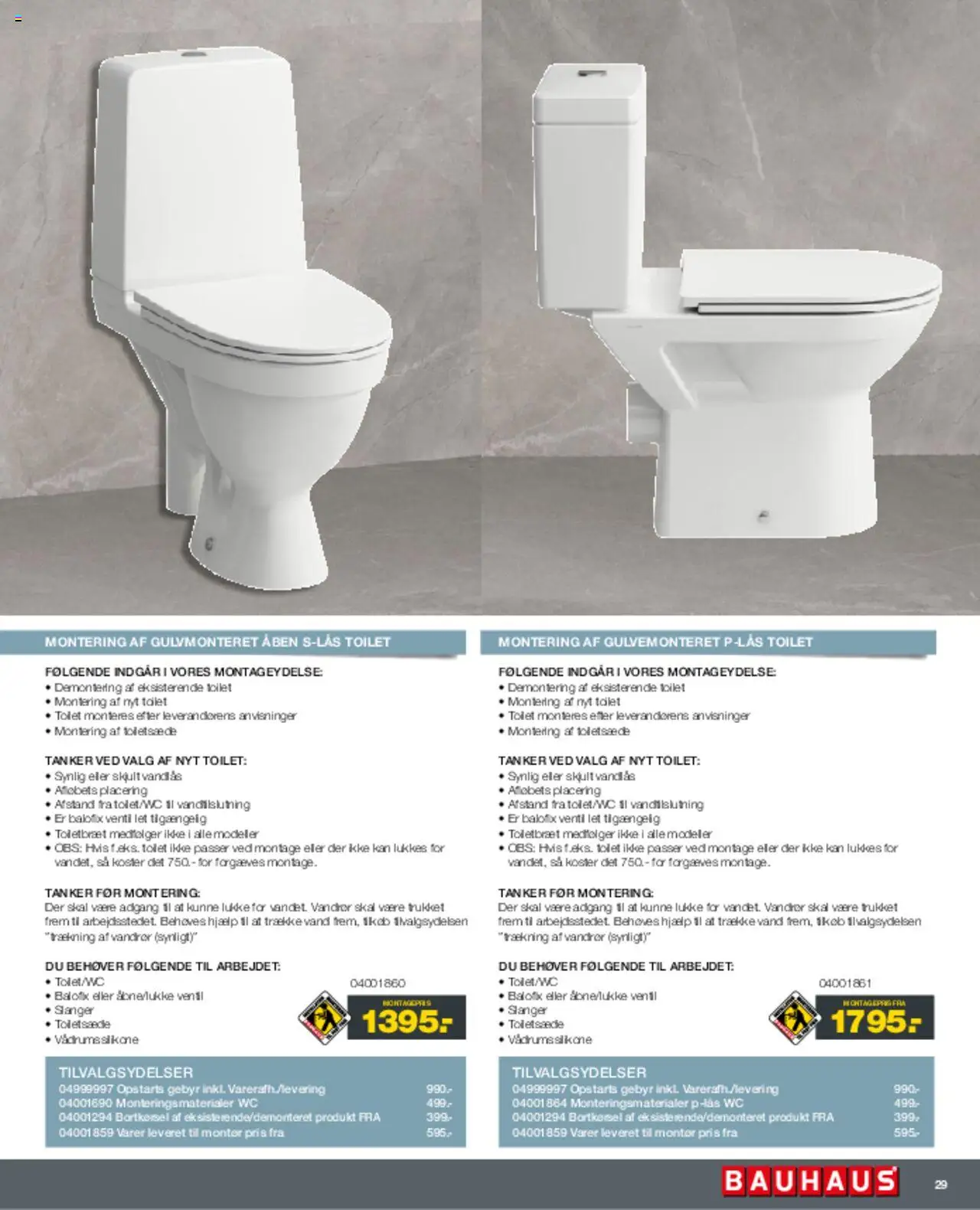 Bauhaus Tilbudsavis gyldig fra 01.03.2025 | Side: 29 | Produkter: Toilet