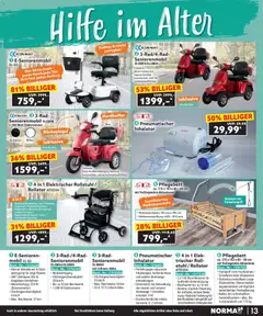 Norma Bestellmagazin Januar 2026 ab 01.01.2026 gültig | Seite: 13 | Produkte: Liege, Stuhl, Tür