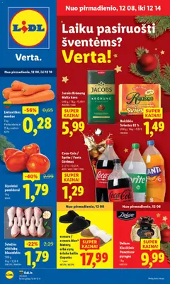LIDL leidinys galioja nuo 08.12.2025