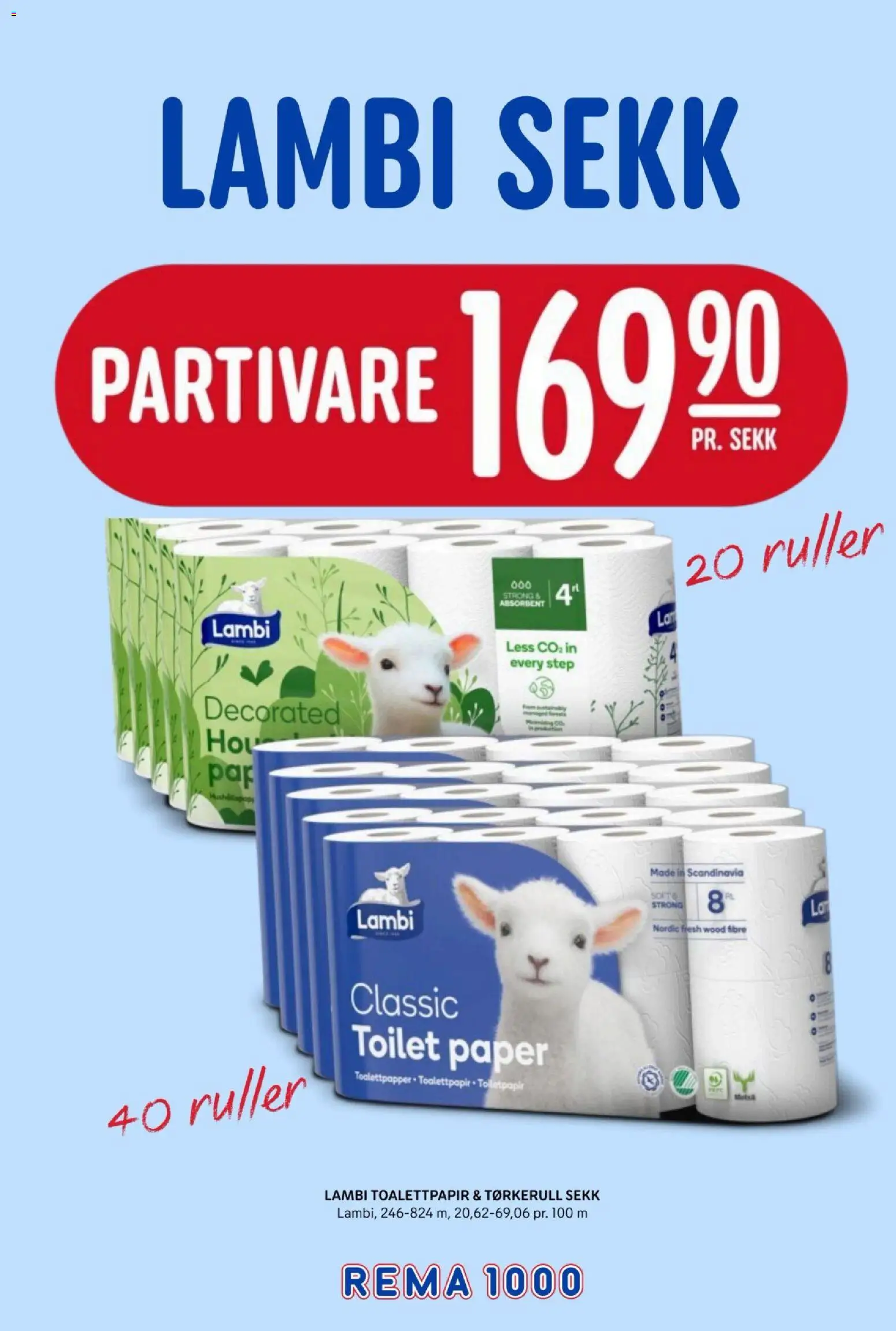 {H1} | Side: 12 | Produkter: Toalettpapir, Tørkerull