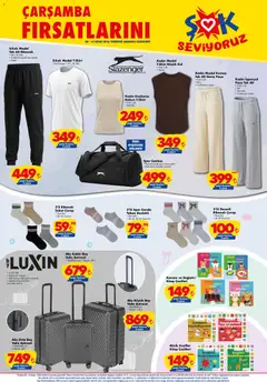 08.04.2026 tarihinden itibaren geçerli olan Şok Market kataloğu önizlemesi | Sayfa: 6 | Ürünler: Kahve, Çorap, Bağlayıcı