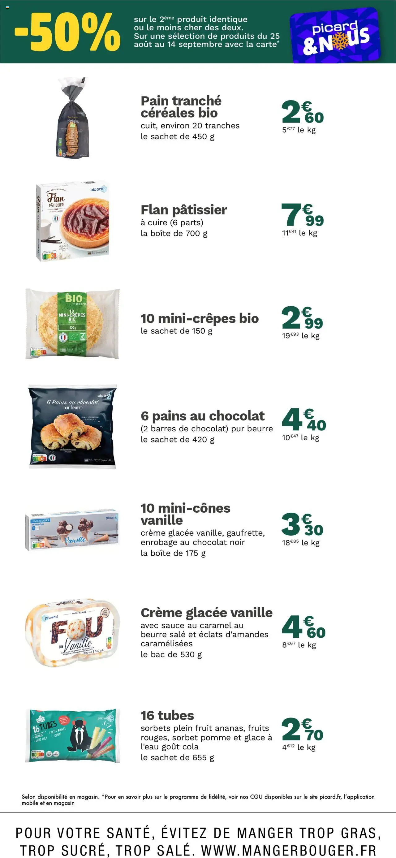  | Page: 5 | Produits: Beurre, Pain, Chocolat, Crème