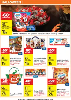 Carrefour - Prévisualisation de Carrefour catalogue halloween valide à partir de 21.10.2025 | Page: 6 | Produits: Lait, Chocolat