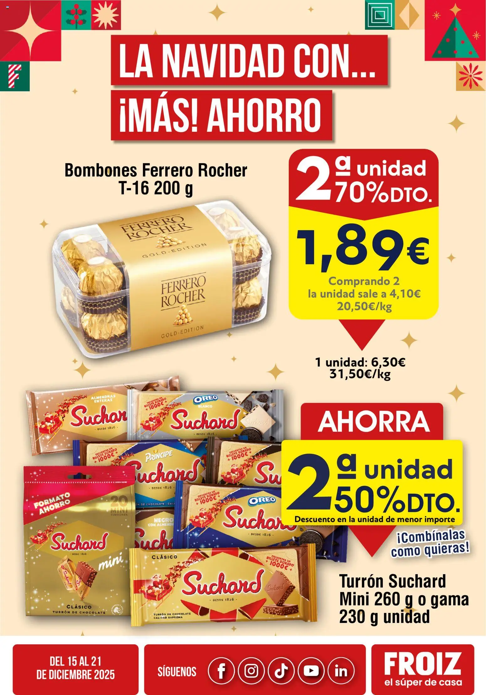 Froiz Oferta semanal │ válido desde el 15.12.2025 | Página: 4 | Productos: Chocolate