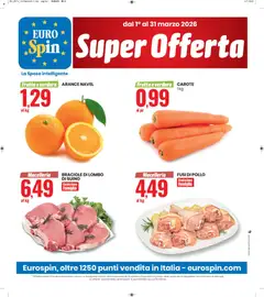 Anteprima del volantino Eurospin volantino Super Offerta valido a partire dal 01.03.2026