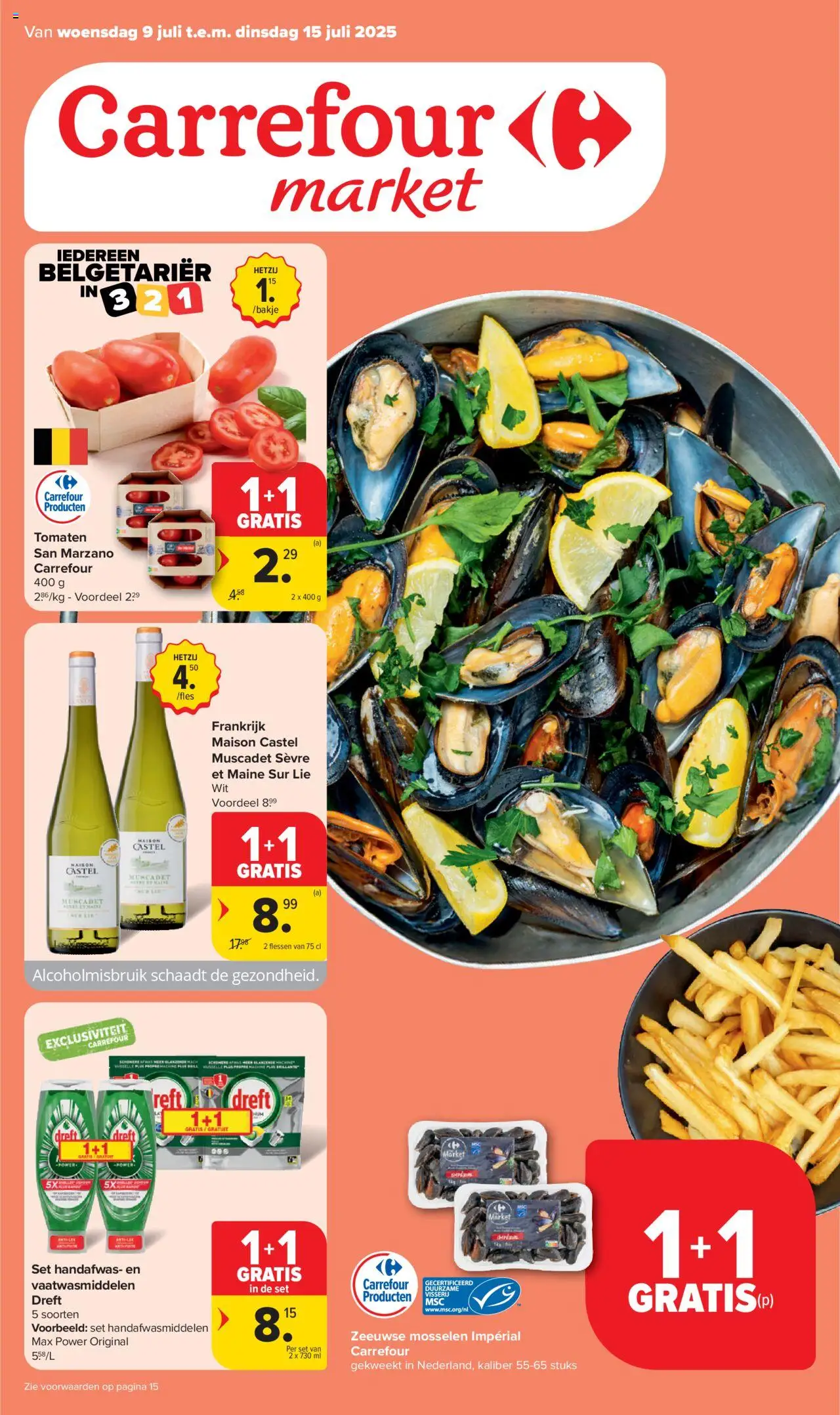  | Pagina: 1 | Producten: Tomaten, Mosselen