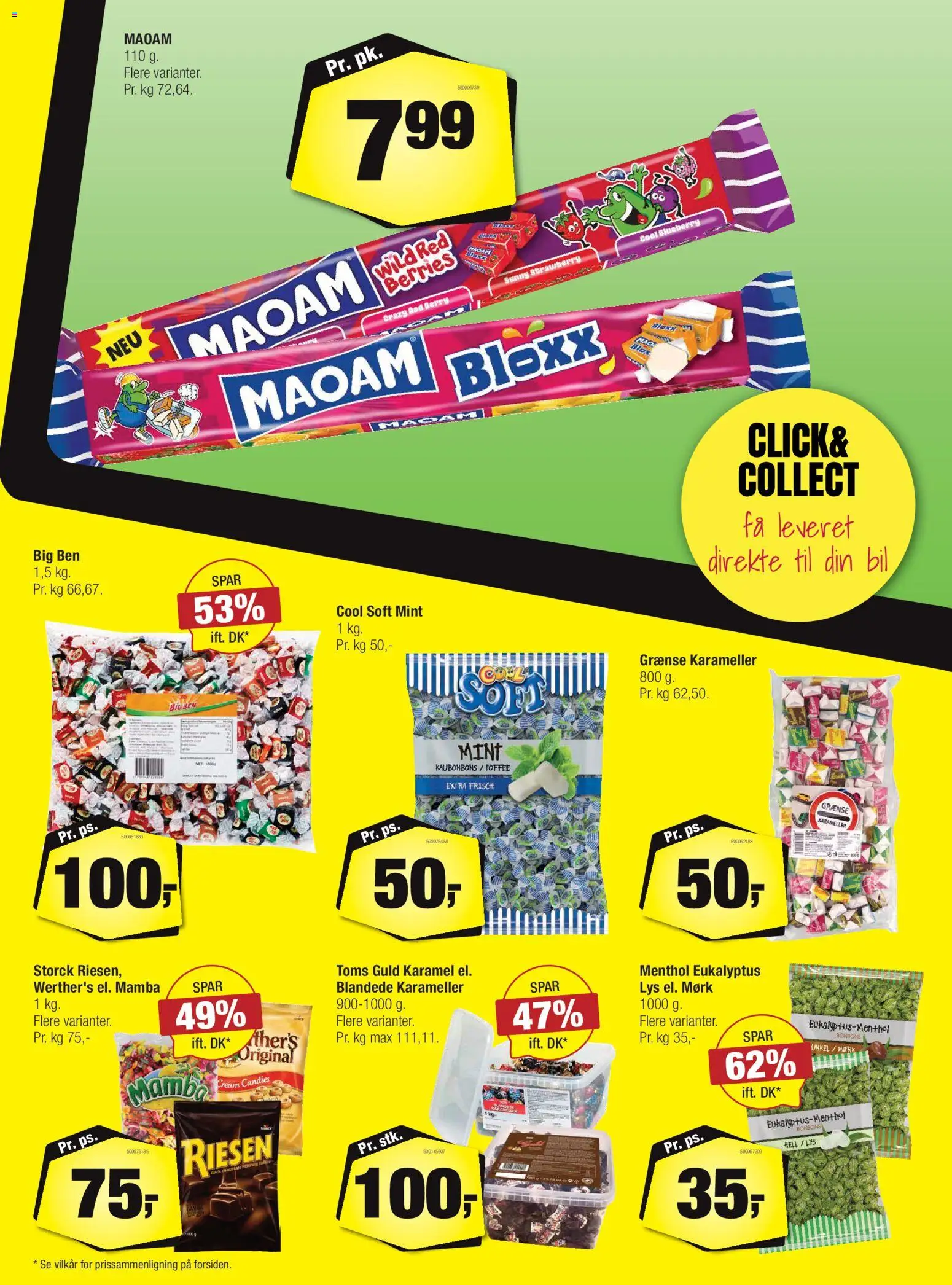 Calle tilbudsavis – gyldig fra 29.04.2026 | Side: 7 | Produkter: Karameller