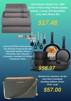 Offer preview "Walmart Black Friday" | Page: 2 | Products: Dishwasher, Handbag, Oven, Bed