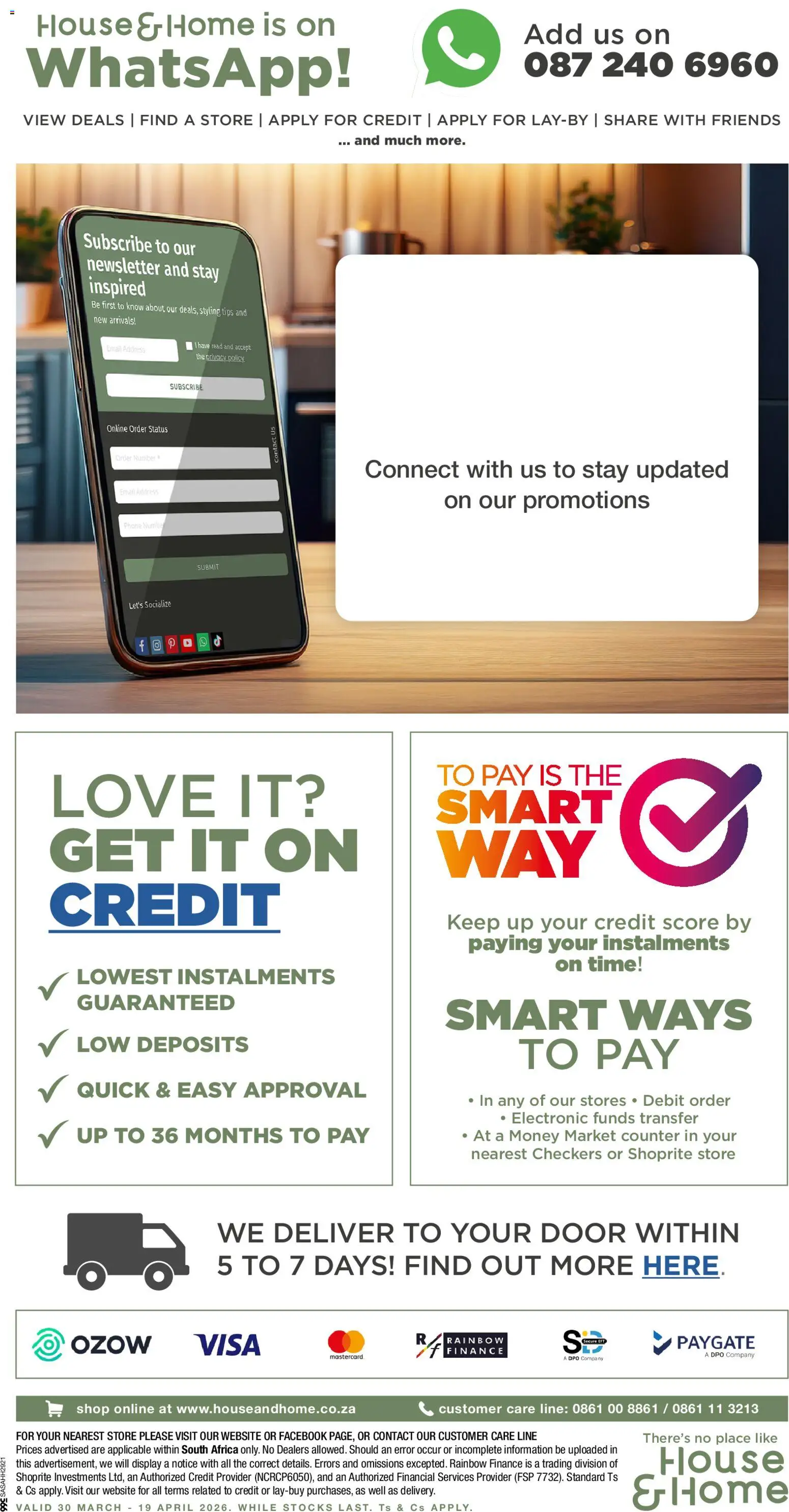 New House and Home catalogue – valid from 30.03.2026 | Page: 37 | Products: Phone