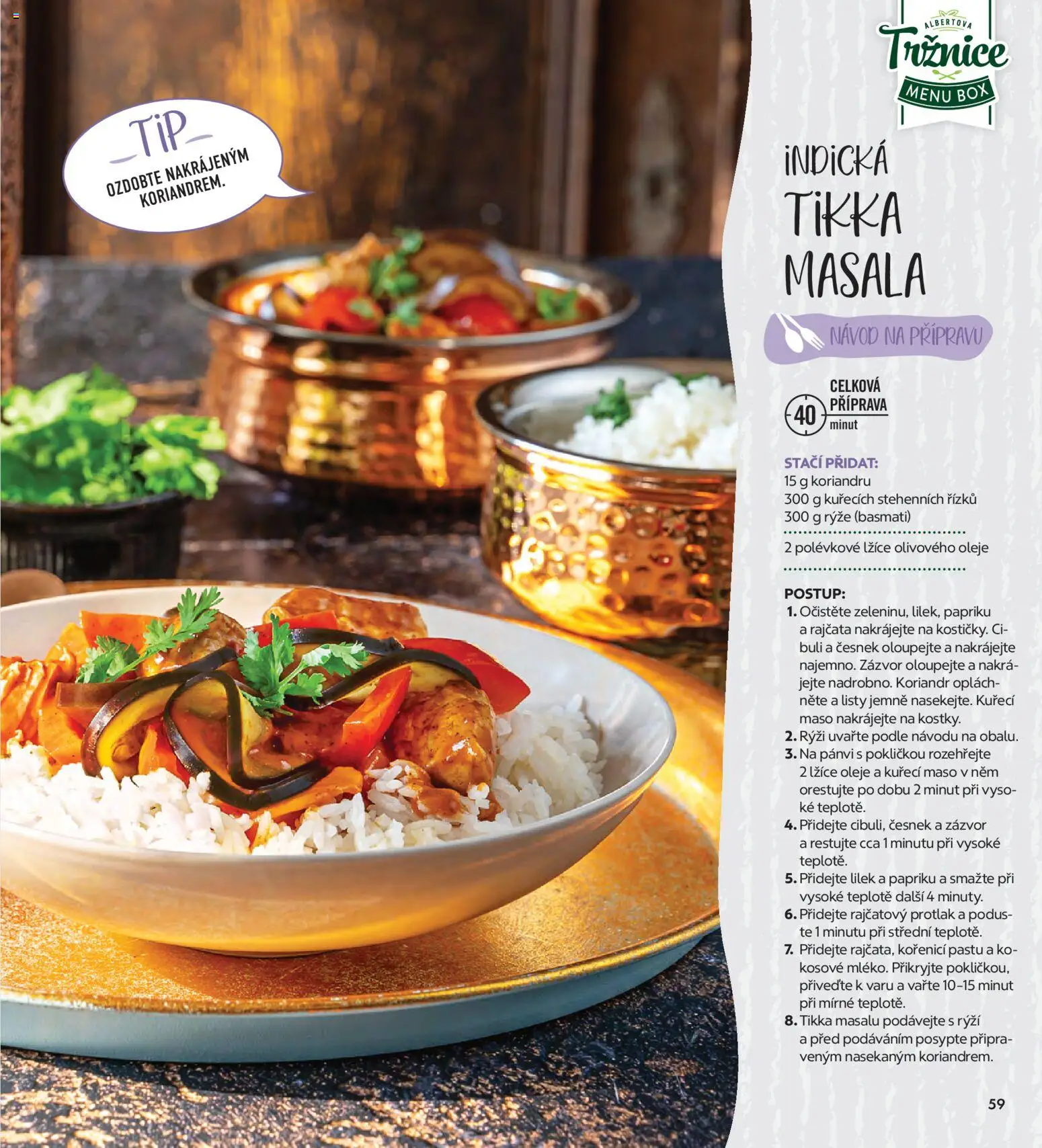 Albert magazín od 01.01.2026 | Strana: 59 | Produkty: Box, Lžíce, Basmati, Rýže basmati