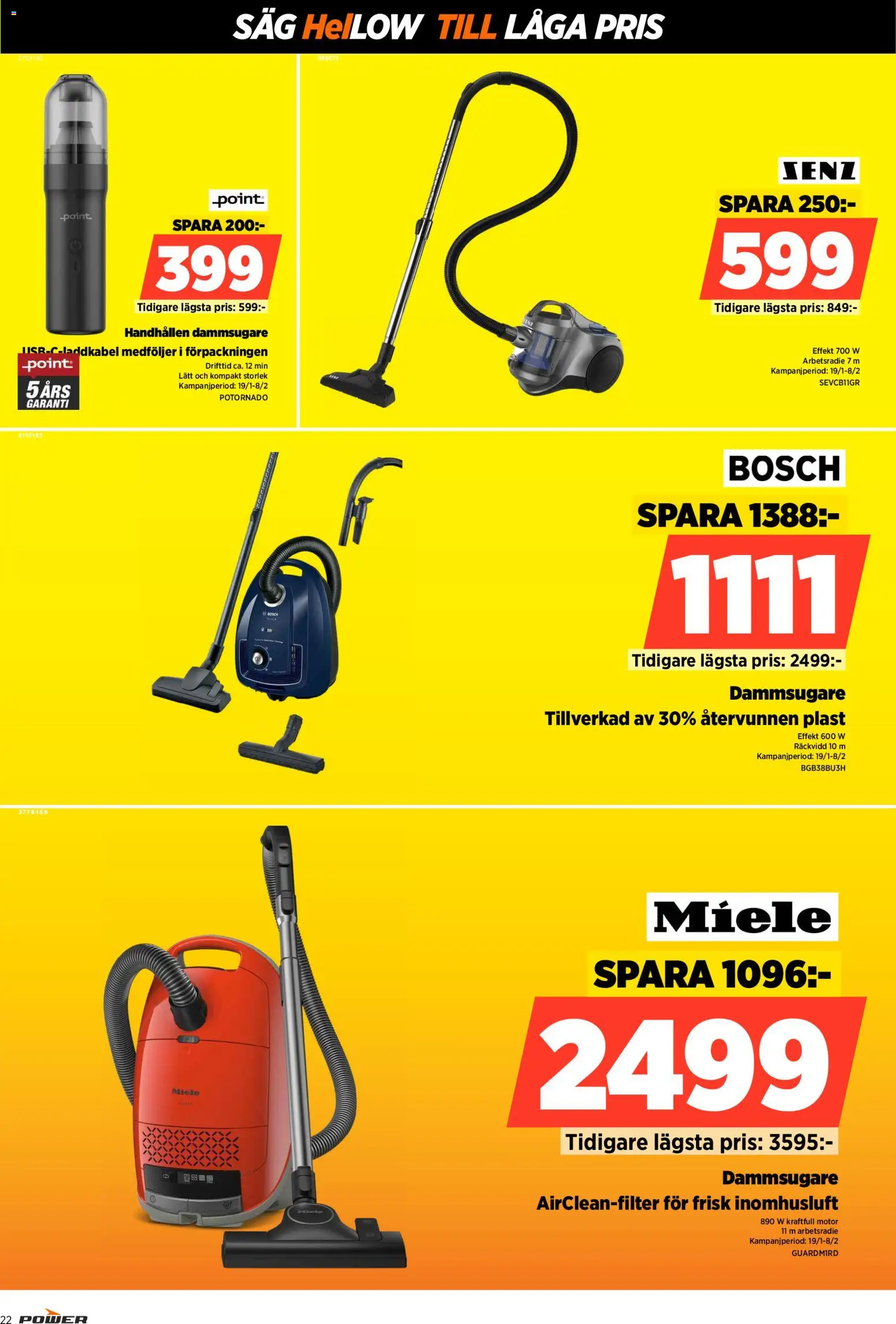 Power reklamblad aktuell från 26.12.2026 | Sida: 22