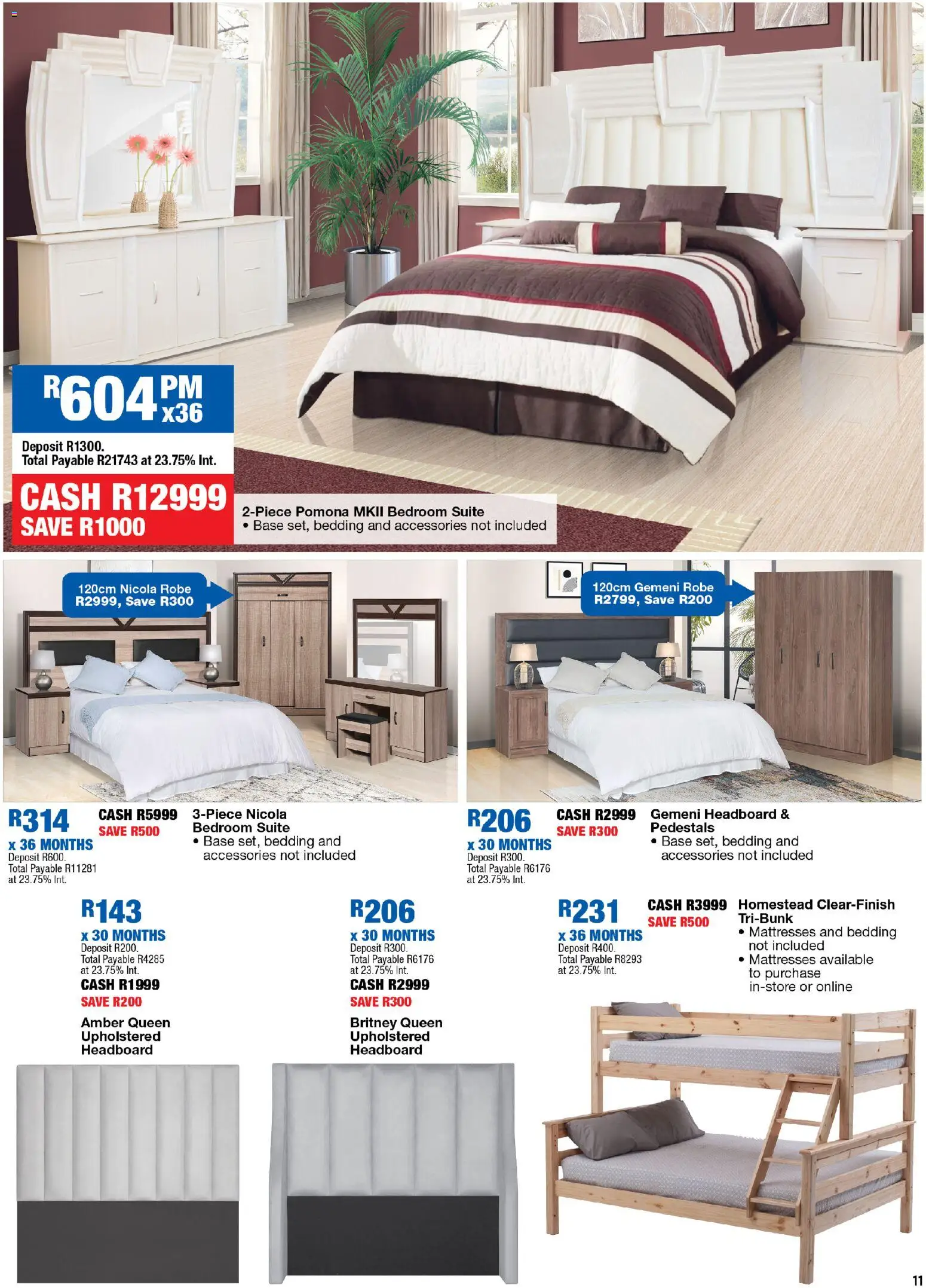 New OK Furniture catalogue – valid from 09.03.2026 | Page: 11 | Products: Headboard
