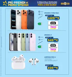 Anteprima del volantino Euronics Messina catalogo valido a partire dal 19.02.2026 | Pagina: 3 | Prodotti: Iphone, Airpods